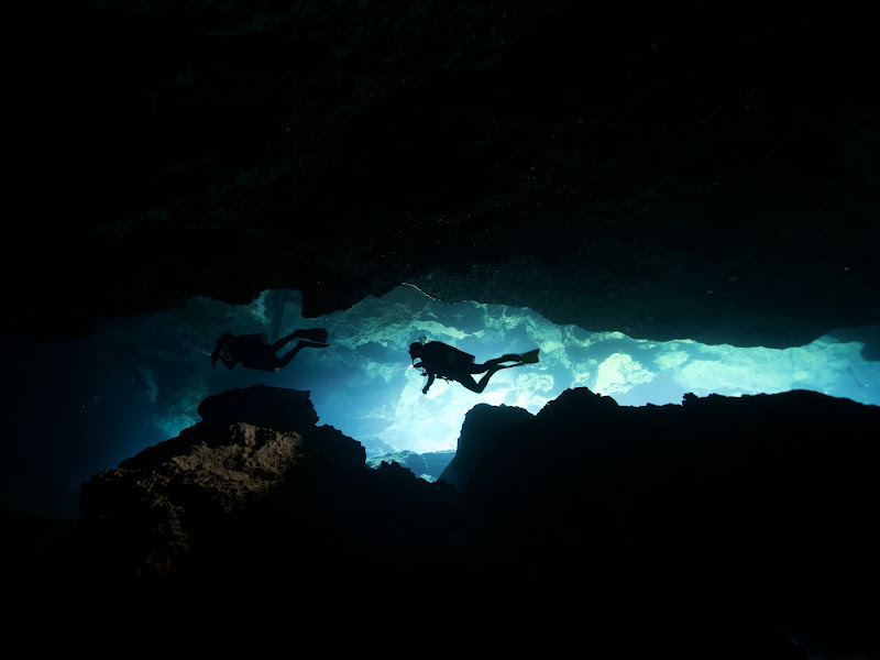 Octavio Mesner cenote diving