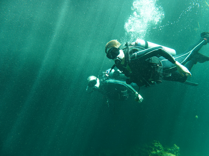 Stuart W cenote diving