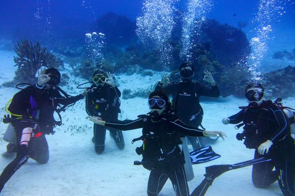 Diving Cozumel Open Water