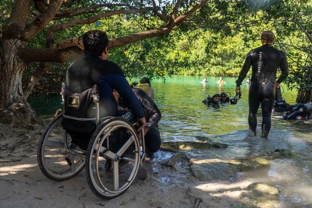 Buceo adaptado