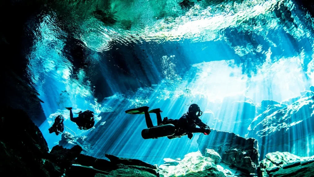 Cenotes en Puerto Aventuras